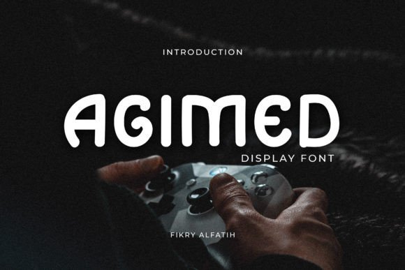 Agimed Font: Playful Display Fonts for Small Business Branding