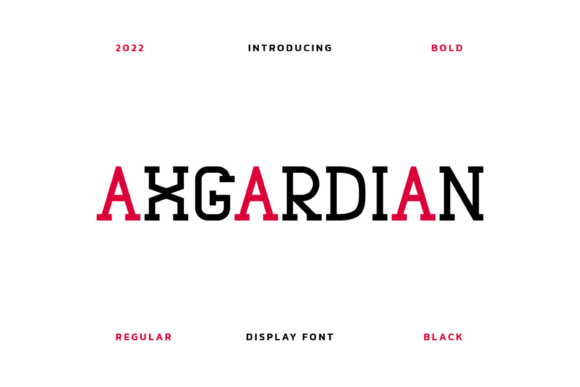 Axgardian Display Font for Professional Branding