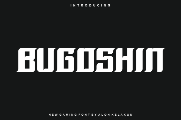 Bugoshin Display Font for Bold Campaign Headlines