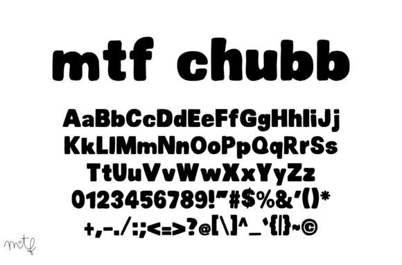 Chubb: A Playful Display Font for Editorial Design