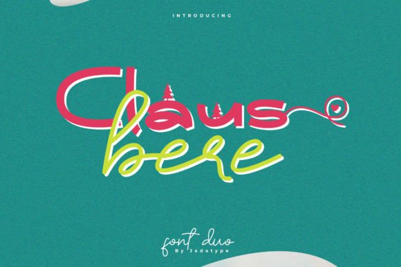 Clausbere Display Font for Modern Digital Branding