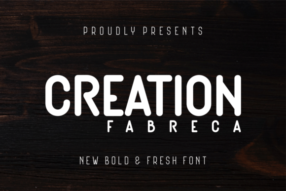 Creation Fabreca: A Bold, Rounded Display Font for Editorial Warmth