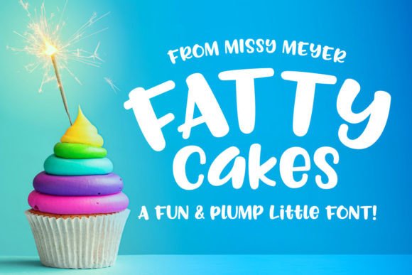 Fattycakes Font for Small Business Branding