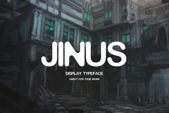 Jinus Display Font for Magical, Modern Campaigns