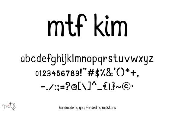 Kim Display Font for Small Business Branding