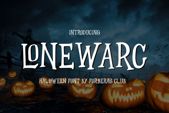 Lonewarc Display Font for Handmade Branding