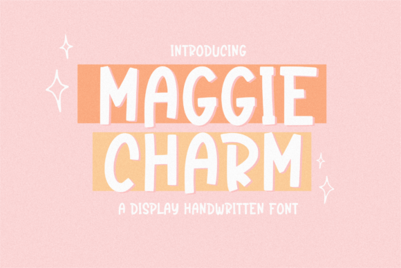 Maggie Charm: A Playfully Handmade Display Font for Campaigns That Pop