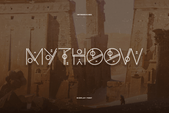 Mythoow Display Font for Distinctive Brand Identity