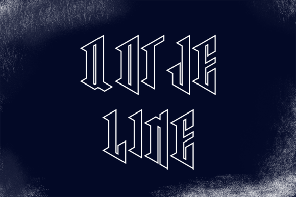 Qotjeline Display Font for Handmade Creators
