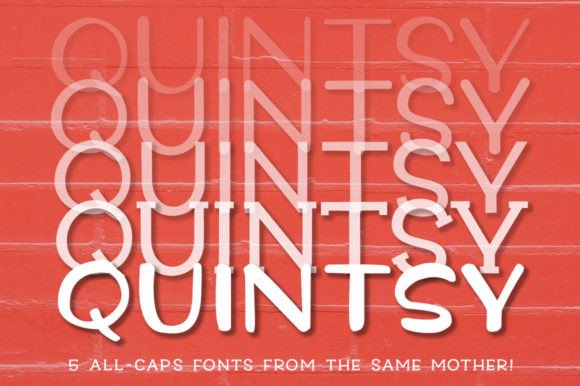 Quintsy: A Display Font That Builds Trust Across Your Brand