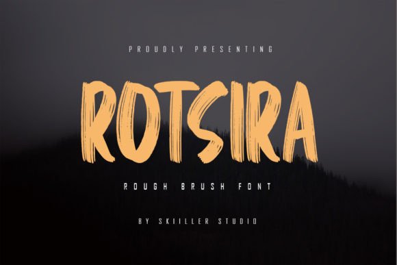 Rotsira Display Font for Bold Digital Branding