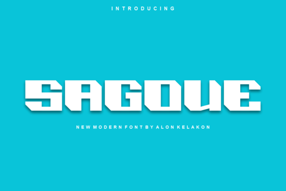 Sagove Display Font for Modern Brand Identity