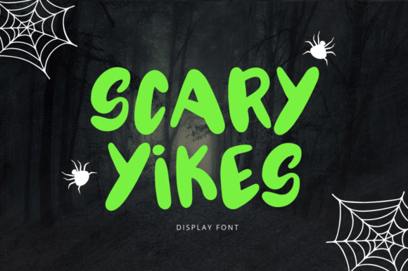 Scary Yikes: A Halloween Display Font That Works on Real Websites