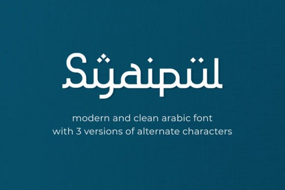 Syaipul Arabic Display Font for Elegant Branding